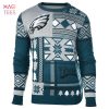 BEST Philadelphia Eagles Big Logo NFL Ugly Sweater