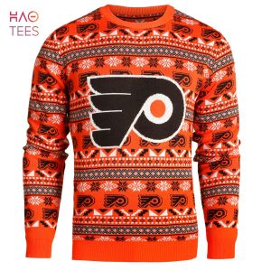 BEST Philadelphia Flyers NHL Aztec Ugly Crew Neck Sweaters by Forever Collectibles
