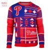 BEST Philadelphia Phillies Patches MLB Ugly Sweater