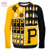 BEST Pittsburgh Pirates Patches MLB Ugly Sweater
