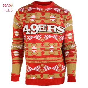 BEST San Francisco 49ers Aztec NFL Ugly Crew Neck Sweater