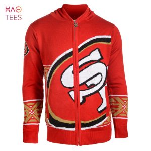 BEST San Francisco 49ers NFL Full Zip Hooded Sweater