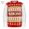 BEST San Francisco 49ers NFL Repeat Patches Holiday Sweater