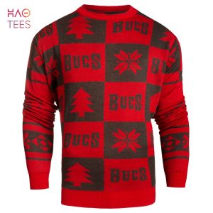 BEST Tampa Bay Buccaneers Patches NFL Ugly Crew Neck Sweater by Forever Collectibles