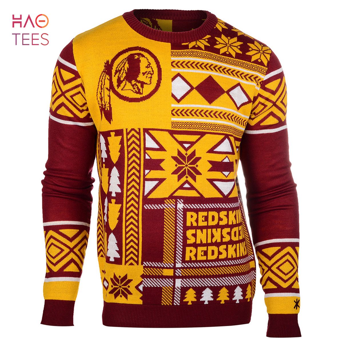 redskins christmas sweater