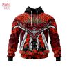 HOT AFL Essendon Football Club, Specialized 2022 Anzac Jersey Concepts 3D Hoodie Limited Edition