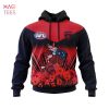 BEST AFL Melbourne Football Club, Specialized 2022 Anzac Jersey Concepts 3D Hoodie