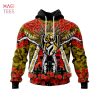 BEST AFL Richmond, Specialized 2022 Anzac Jersey Concepts 3D Hoodie