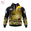 BEST AFL Richmond, Specialized Anzac Jersey Concepts 3D Hoodie BEST AFL Richmond, Specialized Anzac Jersey Concepts 3D Hoodie