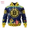 BEST Boston Bruins, Happy St.Patrick Days Jersey 3D Hoodie