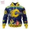 BEST Calgary Flames Specialized Jersey With SpongeBob 3D Hoodie