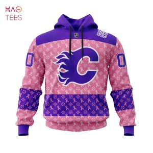BEST Calgary Flames, Fights Cancer Jersey 3D Hoodie