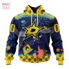 BEST Columbus Blue Jackets, Specialized Jersey With SpongeBob 3D Hoodie