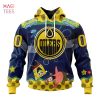 BEST Florida Panthers, Specialized Jersey With SpongeBob 3D Hoodie