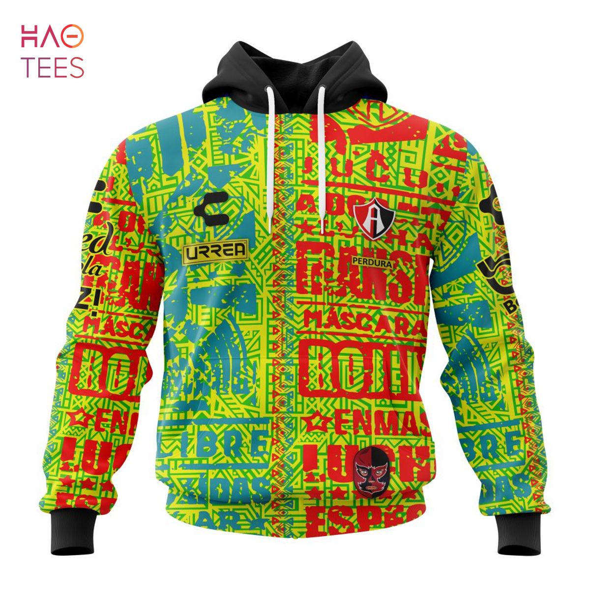 BEST Liga MX Atlas, Specialized Team Jersey With Aztec Design 3D Hoodie POD Design BEST Liga MX Atlas, Specialized Team Jersey With Aztec Design 3D Hoodie POD Design