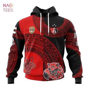 BEST Liga MX Atlas, Specialized Team Jersey With Aztec Design 3D Hoodie HOT TREND
