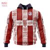 BEST Liga MX Atlético San Luis, Specialized Team Jersey With Aztec Design 3D Hoodie BEST Liga MX Atlético San Luis, Specialized Team Jersey With Aztec Design 3D Hoodie