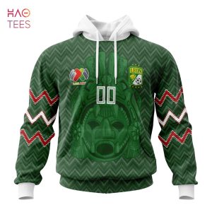 BEST Liga MX Club León, Specialized Team Jersey With Maya Design 3D Hoodie