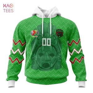BEST Liga MX FC Juárez, Specialized Team Jersey With Maya Design 3D Hoodie