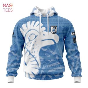 BEST Liga MX Querétaro F.C, Specialized Team Jersey With Aztec Design 3D Hoodie Limited Edition