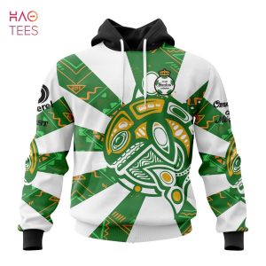 BEST Liga MX Santos Laguna, Specialized Team Jersey With Aztec Design 3D Hoodie