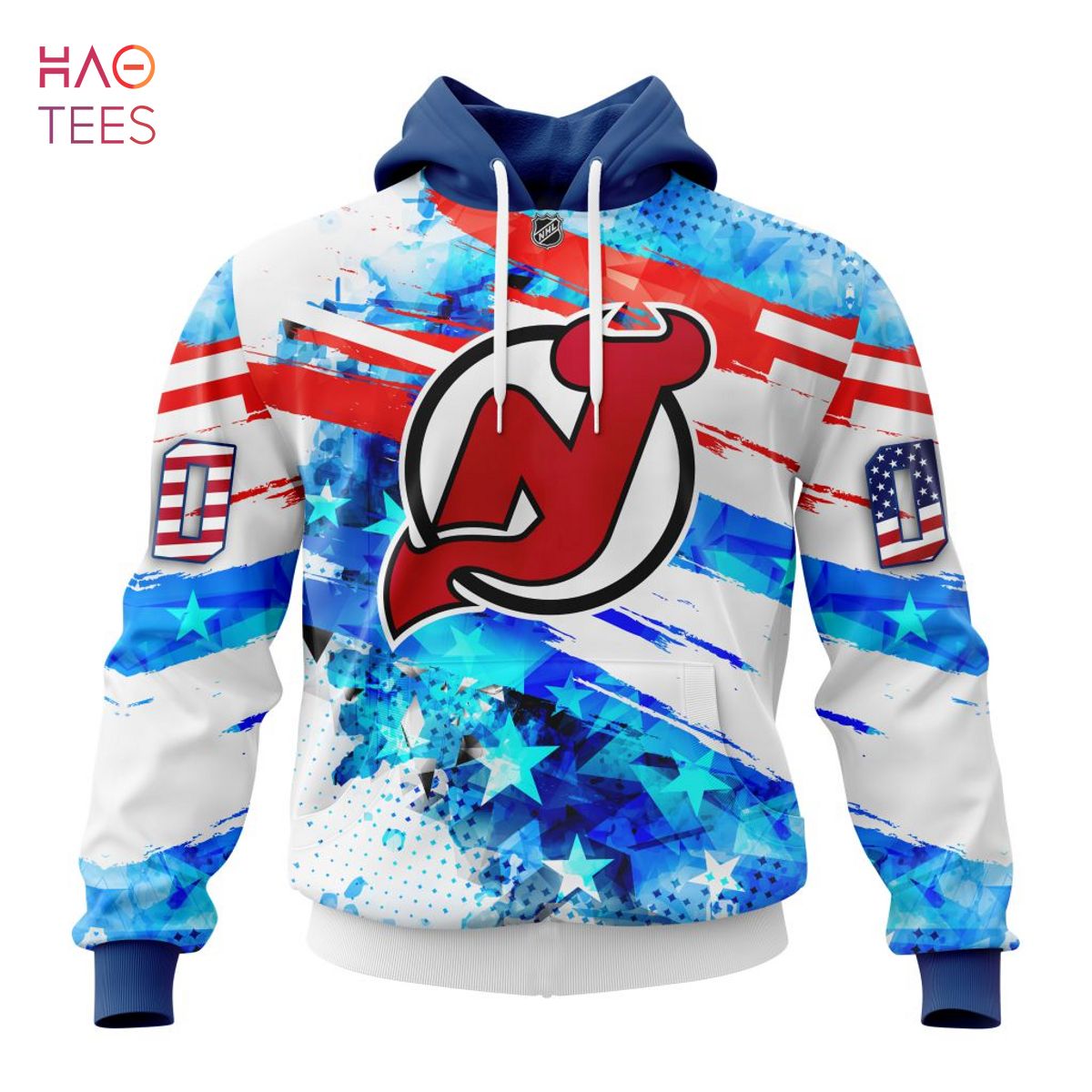 BEST New Jersey Devils, Special Concept For Independence Day 3D Hoodie