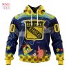 BEST New York Rangers, Specialized Jersey With SpongeBob 3D Hoodie