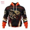 BEST NHL Anaheim Ducks, Hunting Realtree Camo Hockey Jersey 3D Hoodie