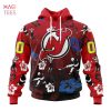 BEST NHL New Jersey Devils X Kiss Specialized Design 3D Hoodie