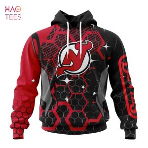 BEST NHL New Jersey Devils, Specialized Design With MotoCross Syle 3D Hoodie