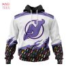 BEST NHL New Jersey Devils, Specialized Kits In OCTOBER WE STAND TOGETHER WE CAN BEAT CANCER 3D Hoodie