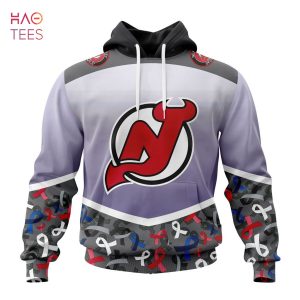 BEST NHL New Jersey Devils, Specialized Sport Fights Again All Cancer 3D Hoodie