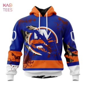 BEST NHL New York Islanders, Specialized Design Jersey With Your Ribs For Halloween 3D Hoodie