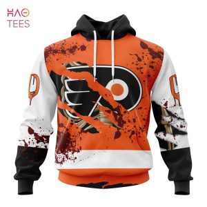 BEST NHL Philadelphia Flyers, Specialized Design Jersey With Your Ribs For Halloween 3D Hoodie