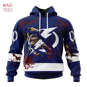 BEST NHL Tampa Bay Lightning, Specialized Design Jersey With Your Ribs For Halloween 3D Hoodie