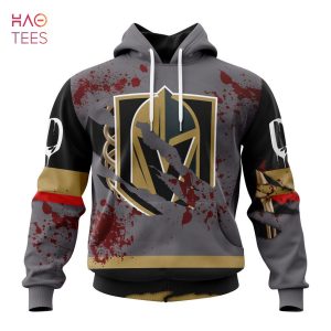 BEST NHL Vegas Golden Knights, Specialized Design Jersey With Your Ribs For Halloween 3D Hoodie