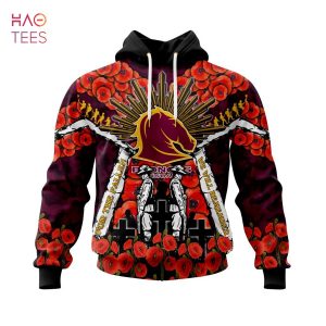 BEST NRL Brisbane Broncos, Specialized 2022 Anzac Jersey Concepts 3D Hoodie – EA11