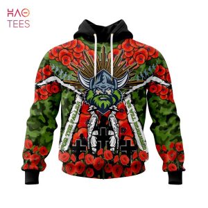 BEST NRL Canberra Raiders, Specialized 2022 Anzac Jersey Concepts 3D Hoodie – MJ41