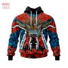 BEST NRL Gold Coast Titans, Specialized Anzac Jersey Concepts 3D Hoodie