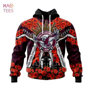 BEST NRL Manly Warringah Sea Eagles, Specialized 2022 Anzac Jersey Concepts 3D Hoodie Limited Edition