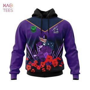 BEST NRL Melbourne Storm, Specialized 2022 Anzac Jersey Concepts 3D Hoodie