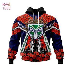 BEST NRL New Zealand Warriors, Specialized 2022 Anzac Jersey Concepts 3D Hoodie Limited Edition