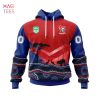 BEST NRL Newcastle Knights, Specialized Anzac Jersey Concepts 3D Hoodie