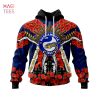BEST NRL Parramatta Eels, Specialized Anzac Jersey Concepts 3D Hoodie