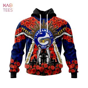BEST NRL Parramatta Eels, Specialized 2022 Anzac Jersey Concepts 3D Hoodie Limited Edition