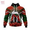 BEST NRL South Sydney Rabbitohs, Specialized 2022 Anzac Jersey Concepts 3D Hoodie Limited Edition