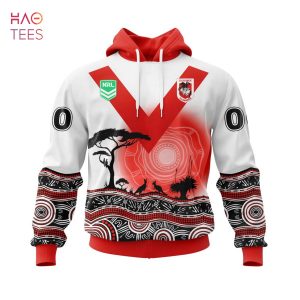 BEST NRL St. George Illawarra Dragons, Specialized Jersey With Beautiful Australia Nature 3D Hoodie