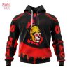 BEST Ottawa Senators Specialized Jersey With SpongeBob 3D Hoodie