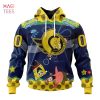 BEST Ottawa Senators Specialized Jersey With SpongeBob 3D Hoodie