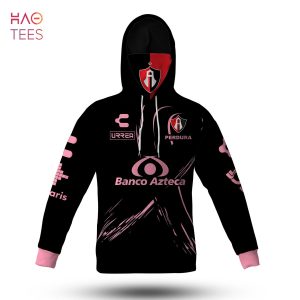 BEST Personalise Club Atlas Charly 2020 21 Breast Cancer Awareness Mask Hoodie Jersey – Black Pink 3D Hoodie